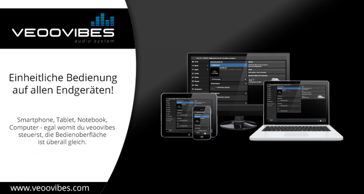 Einheitliche Bedienung auf allen Endgeräten!