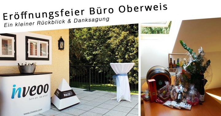 Rückblick: Eröffnungsfeier Büro Schloss Oberweis