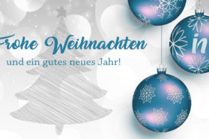 Frohe Weihnachten und einen guten Rutsch ins Jahr 2018!