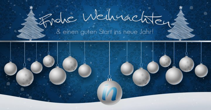 Frohe Weihnachten und einen guten Rutsch ins Jahr 2019!