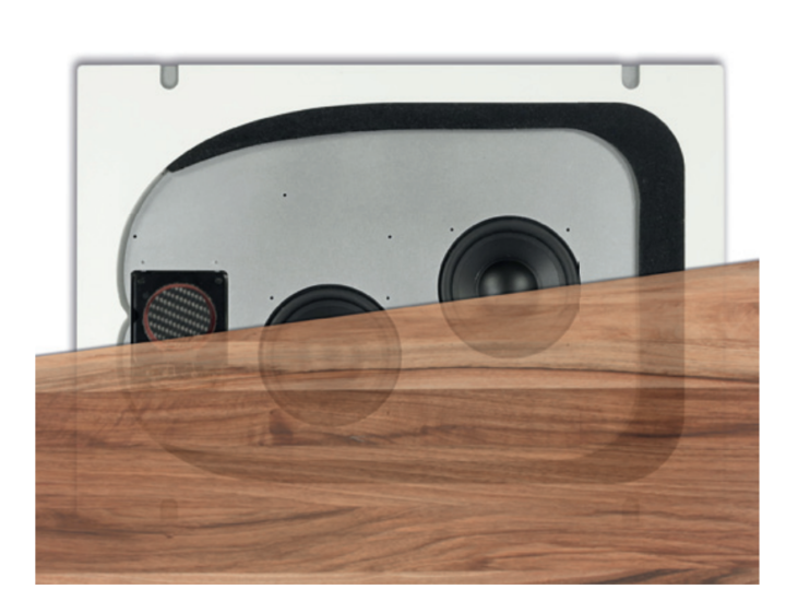 NEU: unsichtbare Lautsprecher für den Möbeleinbau