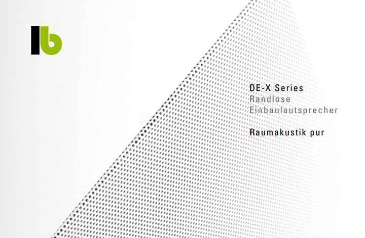 Randlose Einbaulautsprecher. Raumakustik pur