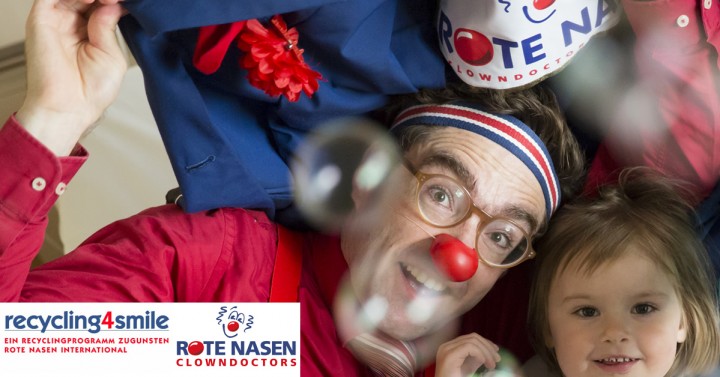 Wir sammeln leere Druckerpatronen und Toner für ROTE NASEN Clowndoctors